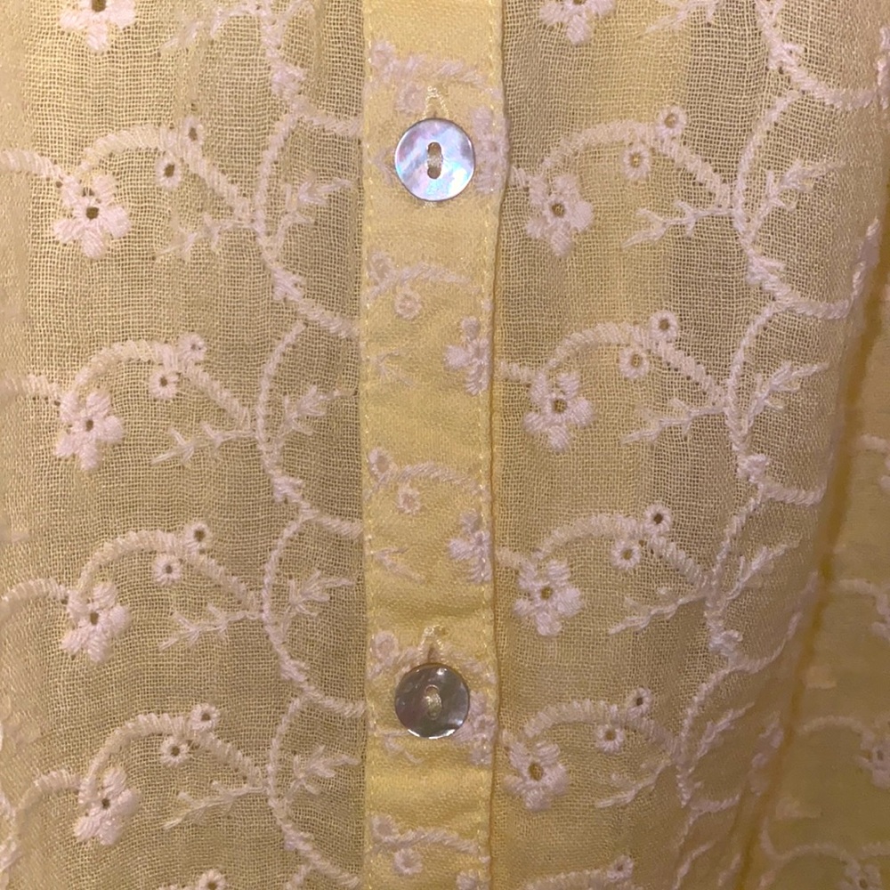 Free People Down From The Clouds Blouse - Picture 7 of 9